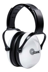 [EZARC] 防音イヤーマフ 遮音値 SNR30dB 耳当てプロテクター 折りたたみ型 子供用 学生用 睡眠・勉強・聴覚過敏緩めなど様々な用途に 騒音対策（白い）