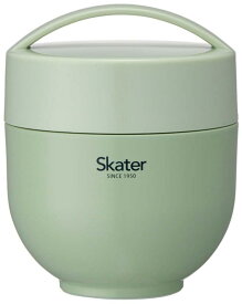 スケーター(Skater) 保温弁当箱 丼型 ランチジャー くすみグリー 540ml LDNC6AG