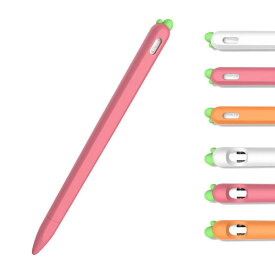 NikalaJP Apple Pencil ケース カバー シリコン 全面保護 脱着简单 ApplePencil第1世代＆第2世代対応 (第2世代, ピンク)