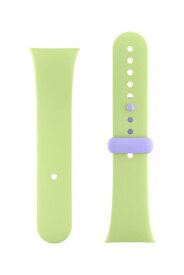 [シャオミ] 純正交換 ストラップ Redmi Watch 3 専用 スマートウォッチ シリコン素材 ポジションメモリループ 防水防塵 耐衝撃 軽量 交換ベルト ライムグリーン