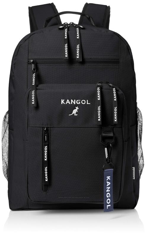 [プロダクティワランティ] (カンゴール) KANGOL マルチ ファンクショナル リュック/バックパック KGSA-BG00145 FREE ブラックのサムネイル