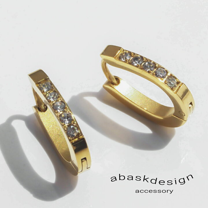 楽天市場】ピアス キュービックジルコニアラウンドハグピアス 18k 
