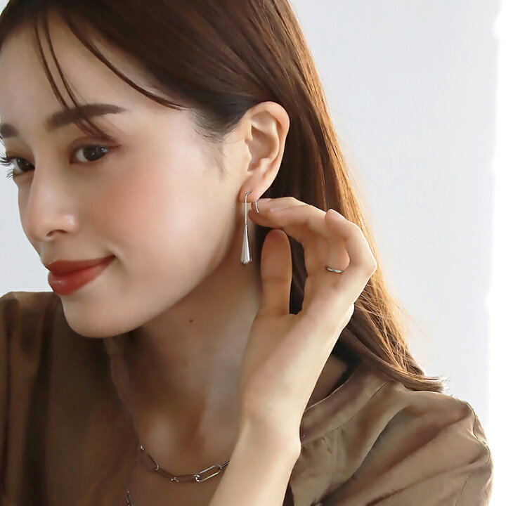 楽天市場】＼MAX30%OFFクーポン有／ピアス ドロップロングピアス 