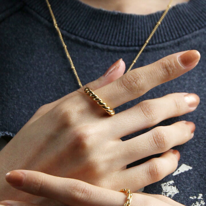 楽天市場】＼MAX50%OFFクーポン有／リング 指輪 ツイストデザイン 