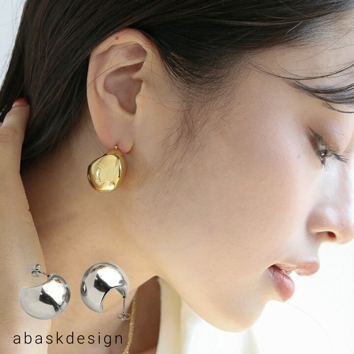 楽天市場】＼MAX30%OFFクーポン有／ピアス ぷっくりドロップピアス 