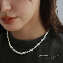 楽天市場】淡水パール 3mm（ネックレス・ペンダント｜レディース 