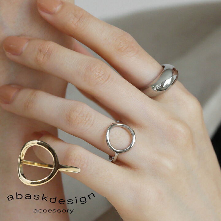 楽天市場】リング オープンサークルリング シンプル 金属アレルギー  
