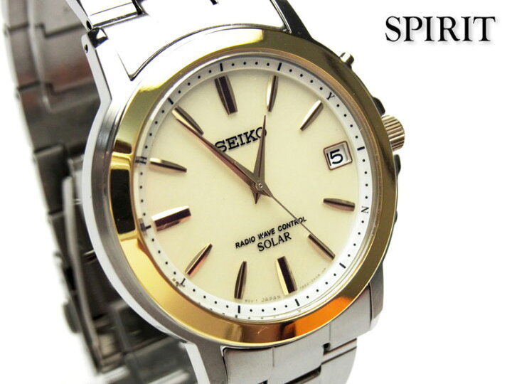 楽天市場】SEIKO セイコー 腕時計 電波ソーラー 10気圧防水 SPIRIT  
