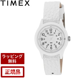 タイメックス 腕時計 TIMEX 時計 【日本限定】オリジナル キャンパー 29mm ホワイト レザー TW2T96200 レディース腕時計