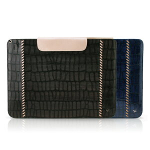 iPAD2 / GalaxyTab 10.1 LTE�@ZENUS Prestige Italian Hand Stitch Pouch