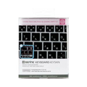Macbook Pro 13C`(2016)/Macbook Pro 15C`(2016) Touch BarTouch IDΉ L[{[hJo[ BEFiNE L[XL }bNubN v {z JIS ^CvJo[p L[{[hیJo[ JISz {L