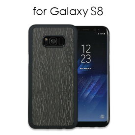 Galaxy S8 ケース 天然木 Man&Wood Carbalho（マンアンドウッド カルバーリョ）ギャラクシー エス エイト カバー 木製 SC-02J SCV36