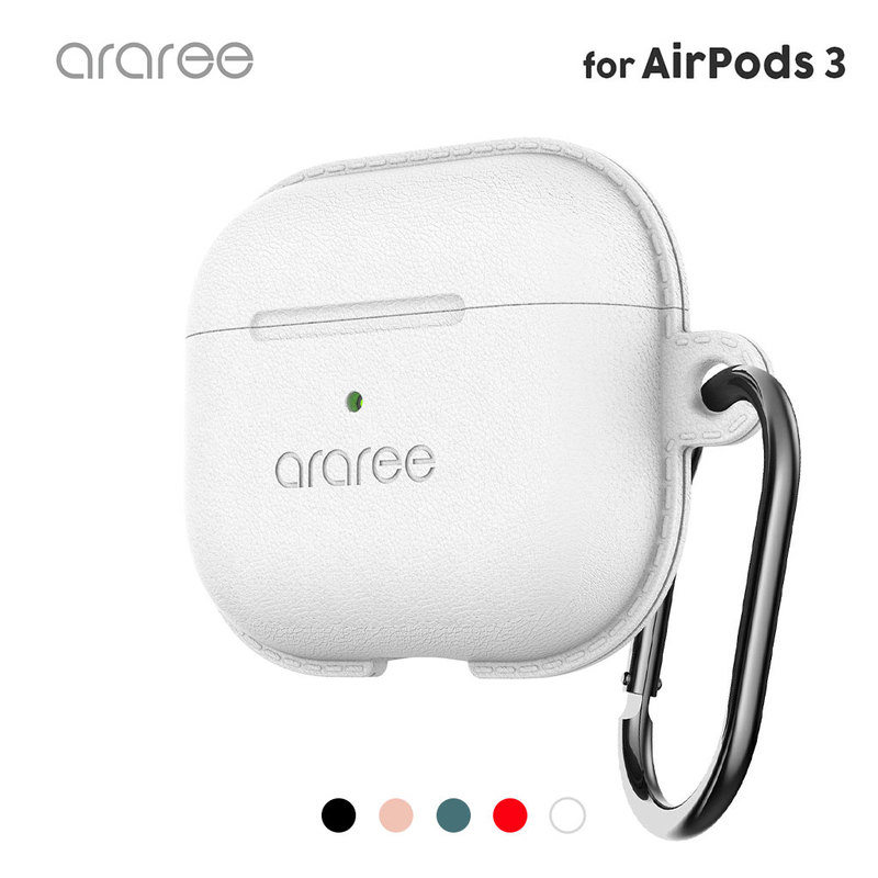 楽天市場】airpods 第3世代 ケース カラビナ付き araree AirPods
