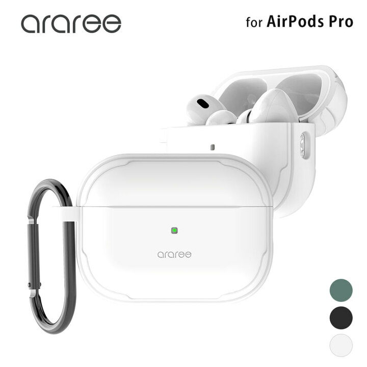 楽天市場】araree Airpods Pro 第2世代 USB-C ハイブリッド ケース 