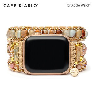 AbvEHb` doh XC[gWXp[ CAPE DIABLO M/STCY for Apple Watch 49mm, 46/45/44/42/41/40/38mm (Ultra3-1,Series11-1,SE3-1) xg hbV[ XgVR fB[X nhC
