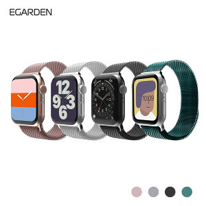 EGARDEN �A�b�v���E�H�b�`�o���h METAL STRAP ���^���x���g�����o���h for Apple Watch 49mm, 46/45/44/42/41/40/38mm (Ultra2/1,Series10-1,SE) �X�g���b�v �X�e�����X ���^���x���g ���^���o���h �A�N�Z�T���[ �����o