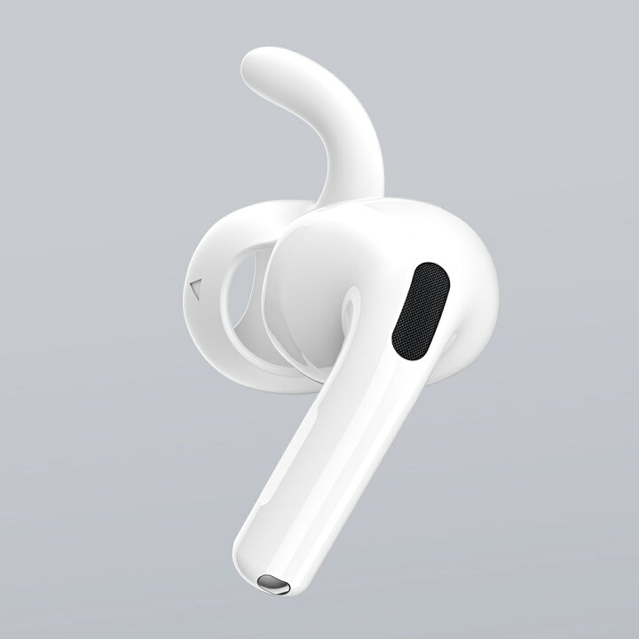 楽天市場】AirPods 4 専用 イヤーフック keybuds EarBuddyz ホワイト 