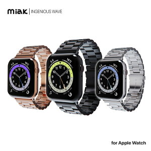 �ymiak�����z�y�󂠂� �A�E�g���b�g�z Apple Watch ���^���o���h miak CLIP MESH BAND �A�b�v���E�H�b�`�o���h for Ultra 49mm, 45-38mm (Series 1-8,SE)
