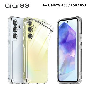 ���T���X���̌����F�ؕi��Galaxy A53 A54 A55 5G ���� �N���A�P�[�X araree FLEXIELD �N���A �w�ʃJ�o�[ �u SCG15 / SCG21 / SC-53C / SC-53D �vandroid �M�����N�V�[ �A���h���C�h