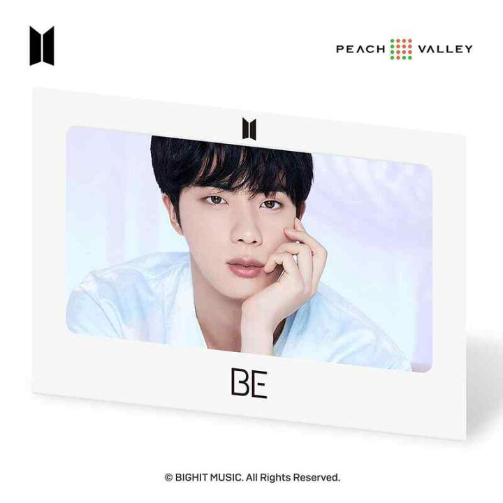 楽天市場 Bts 公式グッズ Be 3d 大型 レンチキュラーフォト Jin ビーティーエス ジン 防弾少年団 バンタン Photo アルバム 立体 写真 ルーム アクセサリー ギフト プレゼント K Pop 公式ライセンス品 アビィニューヨーク