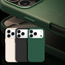 DESIGN SKIN [ iPhone 17 / 17 Pro 用] MagSafe対応 レザーケース [ カメラホール＆ボタン メタル採用 ] スマホケース アイホンカバー 背面カバー型 カバー 韓国 ブランド デザインスキン