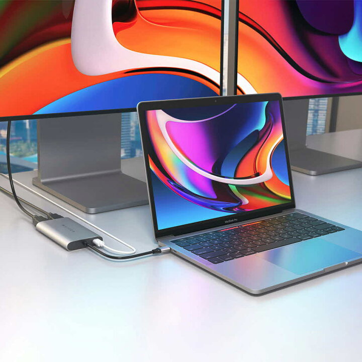 楽天市場 正規品 Hyperdrive Dual Hdmi Usb ハブ 4k 60hz 30hz Usb Type C Hdmi 変換アダプタ For M1 Hyper Usbハブ Usbc デュアル モニター ディスプレイ ケーブル Macbook Windows Chromebook Ipad 対応 Usbc Pd 対応 100w