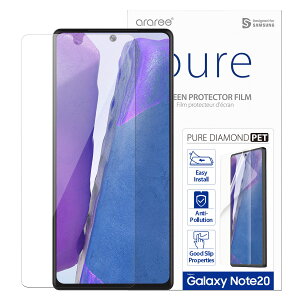 Galaxy Note20 Ultra tB Galaxy Note 10+ یtB araree PUREiA[ sAjMNV[ m[g SʕیtB wFؑΉ MNV[ tB SC-01M SCV45