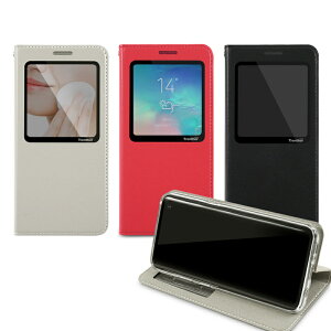 Galaxy S10 �P�[�X Galaxy S10�{ �P�[�X SKINPLAYER Trenther view �i�X�L���v���C���[ �g�����U�[�r���[�j �M�����N�V�[ �J�o�[ �ʒm���`�F�b�N�ł��鑋�t�� �~���[