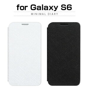�y�󂠂� �A�E�g���b�g�z Galaxy S6 �P�[�X Zenus Minimal Diary(�[�k�X �~�j�}���_�C�A���[)