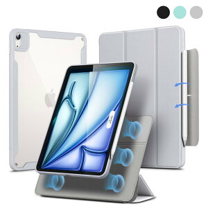 [iPad Air 11C` (M3/M2) p] REBOUND 360 nCubh 2WAYJo[ ACpbhP[X Jo[ ACpbhGA[ ^ubg esr 蒠^ X^h