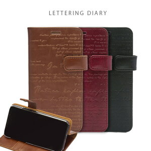 �y�󂠂� �A�E�g���b�g�z iPhone XS / X �P�[�X ZENUS Lettering Diary �蒠�^ �i�[�k�X ���^�����O�_�C�A���[�j�A�C�t�H�� �J�o�[