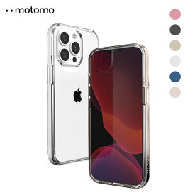 新型 iPhone 13 Pro ケース INO ACHROME SHIELD CASE バックカバー motomo バンパー風 【 iPhone 13 / 13 Pro / 13 Pro Max 】 背面カバー型 アイフォンケース