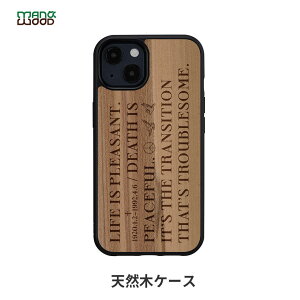 iPhone 13 P[X VR obNJo[ Man&Wood Life isc y iPhone 13 z ؐ ACtH13 P[X wʃJo[^ ACtHP[X