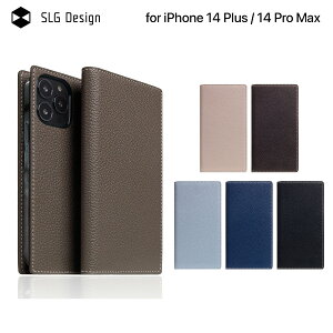 iPhone14Plus 14ProMax �P�[�X �蒠�^ �{�v SLG Design Full Grain Leather Case | iPhone14ProMax �A�C�t�H�� �J�o�[ 14 Pro Max �t���O���C�� �V�{���H �ϋv�� �v�� ���U�[ ��l �蒠 �蒠�^�P�[�X �J�[�h���[ ���z �_