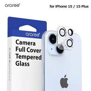 iPhone15�p �A�C�t�H��15�v���X iPhone 15 / 15 Plus �w�ʃJ���� ��̌^�̃t���J�o�[ �ی� 9H �������ߗ� araree �J������p �����K���X�t�B���� C-SUB CORE �N���A �J���������Y �ی�t�B���� �A�����[