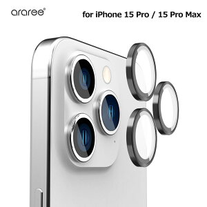iPhone15prop ACtH15v}bNX iPhone 15 Pro / 15 Pro Max wʃJ ی 9H A~^t[ araree Jp KXtB C-SUB CORE ^O JY یtB 