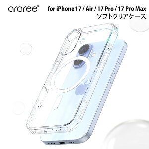 [ iPhone 17 / iPhone Air / 17 Pro / 17 Pro Max p] MagSafeΉ araree FLEXIELD M CLEAR Ռz  NAP[X Jo[ [ɔzTCNf GA[NbV Ռz] ؍ uh ACz