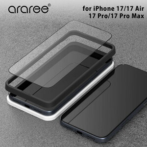 [ iPhone 17 / iPhone Air / 17 Pro / 17 Pro Max p] 9H n[hR[eBO araree CORE GLASS tی KXtB NA  یtB ACz یV[g یV[