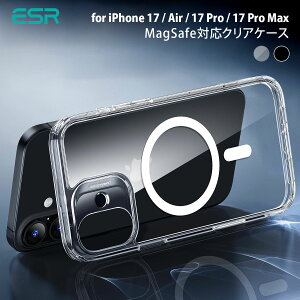 [ iPhone 17 / iPhone Air / 17 Pro / 17 Pro Max p] ČRMILKi ESR Classic MagSafeΉ NAP[X nCubhJo[ [EȒP ϏՌ\ JRg[Jo[t] ACzP[X