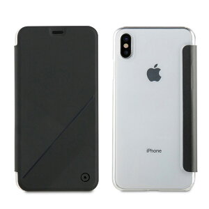 iPhone XS / X �P�[�X iPhone XS Max �P�[�X muvit FOLIO CASE �蒠�^�i���[�r�b�g �t�H���I�P�[�X�j�A�C�t�H�� �J�o�[ �w�ʃN���A