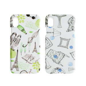 iPhone XS / X �P�[�X iPhone XS Max �P�[�X iPhone XR �P�[�XHappymori French Cafe Bar�i�n�b�s�[���� �t�����`�J�t�F �o�[�j�A�C�t�H�� �J�o�[