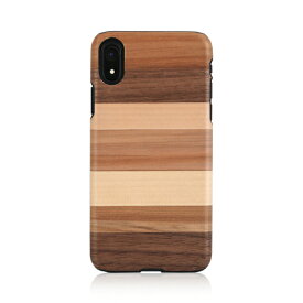 iPhone XR ケース天然木 Man&Wood Sabbia（マンアンドウッド サッビア）アイフォン カバー 木製