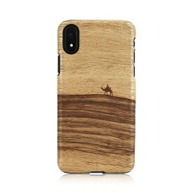 iPhone XR ケース天然木 Man&Wood Terra（マンアンドウッド テラ）アイフォン カバー 木製