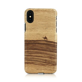 iPhone XS Max ケース天然木 Man&Wood Terra（マンアンドウッド テラ）アイフォン カバー 木製