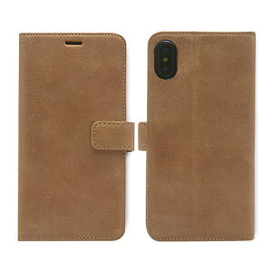 iPhone XS Max �P�[�X�蒠�^ �{�v ZENUS Vintage Diary�i�[�k�X �r���e�[�W�_�C�A���[�j�A�C�t�H�� �J�o�[