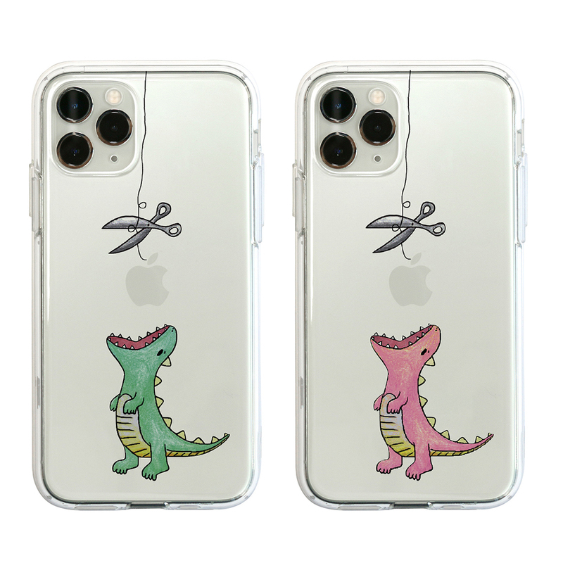 透明なケースにアップルのロゴを活かしてユーモアのあるイラストが可愛いケースです はらぺこな恐竜がアップルロゴを食べちゃうぞ Iphone11ケース Iphone 11 Pro Iphone 11 Iphone11ケース Iphone Xs X Iphone Xr ケース Dparks ソフトクリアケース はらぺこザウルス