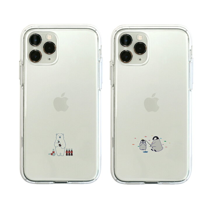 楽天市場 正規品 Iphone11promax ケース カバー Dparks ペンギン ディーパークス 背面カバー アイフォンケース 11プロマックス ソフト クリア かわいい イラスト キャラクター 韓国 ワイヤレス充電対応 アビィニューヨーク