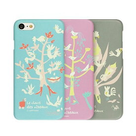 iPhone SE (第3世代) ケース カバー Happymori Bird Tree [iPhone SE2/8/7] かわいい スマホケース アイホンカバー 背面 ハードケース 韓国