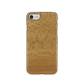 iPhone SE (第3世代) ケース カバー Man&Wood 天然木ケース Platano [iPhone SE2/8/7] 木製 ウッド 背面 ハード ケース ナチュラル アイホン