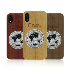 【訳あり アウトレット】 iPhone SE (第3世代) ケース カバー National Geographic Metal-Deco Wood Case [iPhone SE3/SE2/11 Pro/11/XS/X/XR/XS Max/8 Plus/7Plus/8/7]
